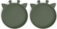 Nuuroo Baby Food Plate made of Silicone Green 2pcs