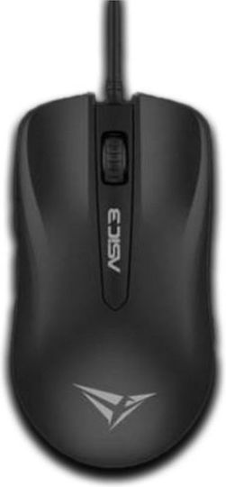 Alcatroz Asic 3 Wired Ergonomic Mouse Black