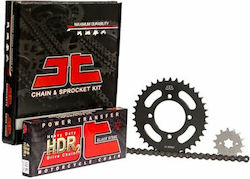 JT Sprockets Kit lanț și pinion (14-40-428HDR) pentru Yamaha Crypton S 115