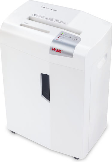 HSM Aktevernichter und CD Shredstar X12pro Mikroschnitt 12 Blätter mit Behälter 26Es