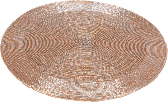 JK Home Decoration Сервизи за маса Кръгло Пластмаса Розов 30см 1бр