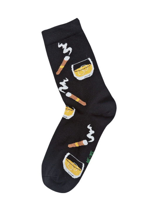 ME-WE Herren Gemusterte Socken Mehrfarbig 1Pack