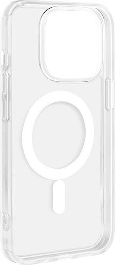 Puro Litemag Back Cover Silicon Transparent (iPhone 14 Pro)