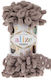 Alize Yarn for Bags Puffy Micro Polyester Choco...