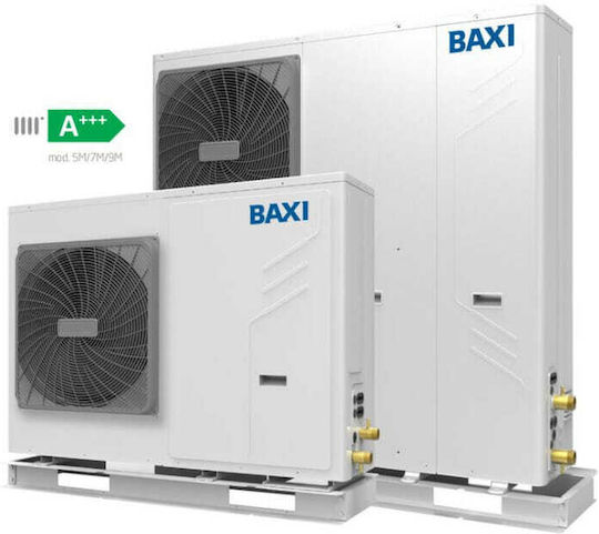 Baxi Auriga-A 10Μ-A Wärmepumpe 10kW Einphasig 60°C Monoblock