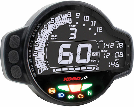 Koso MS-01 Ψηφιακό Κοντέρ Μοτοσυκλέτας