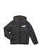 Kids' Sports Jacket Short with Hood Black