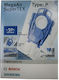 90802075 Sac Aspirator 4buc Compatibil cu Aspirator Bosch / Siemens