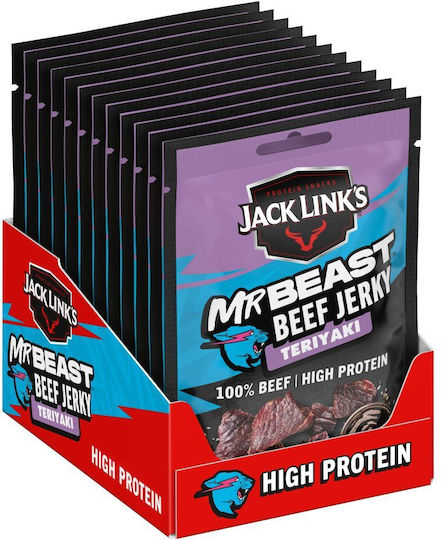 Jack Link's Jerky Teriyaki с вкус Телешко 12x25гр