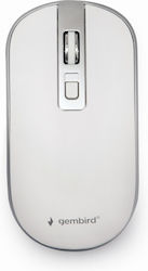 Gembird MUSW-4B-06-WS Kabellos White/Silver