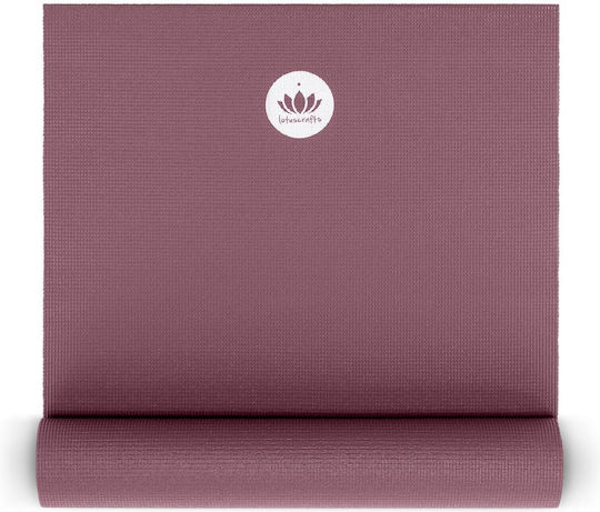 Lotus Crafts Mudra Fitnessmatte Yoga Eggplant (183x61x0.5cm)