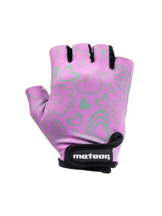 Meteor Flower Halber Finger Fahrradhandschuhe K...