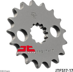 JT Sprockets Γρανάζι Μπροστά 17 Δοντιών για Kawasaki ZZR 1400