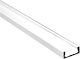 Adeleq În aer liber Profil din Aluminiu pentru Bandă LED 200x1.6x0.6cm.