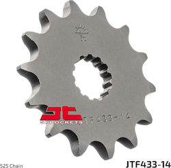 JT Sprockets Vorderes Ritzel 14 Zähne für Suzuki GSF 400 Bandit 1990-1996