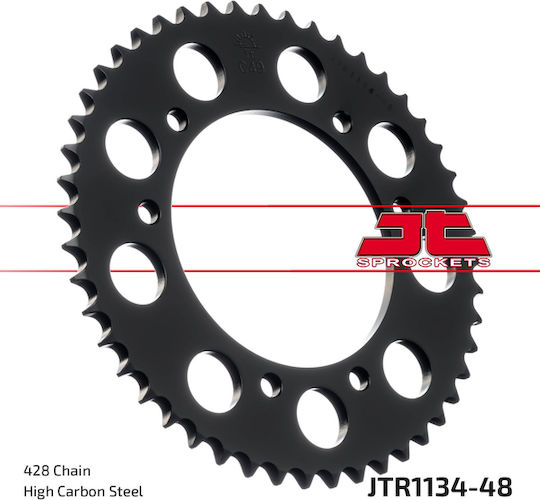 JT Sprockets Заден зъбен колело 48 Зъби за Yamaha XT 125 2005-2010