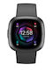 Fitbit Sense 2 Aluminium Αδιάβροχο Smartwatch με Παλμογράφο (Shadow Grey / Graphite)