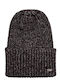 Beanie Frauen Beanie mit Rippstrick Anthracite