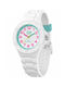 Ice Kids Analog Watch with Rubber/Plastic Strap White