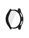 Enkay Plastic Case with Glass in Black color for Galaxy Watch5 44mm