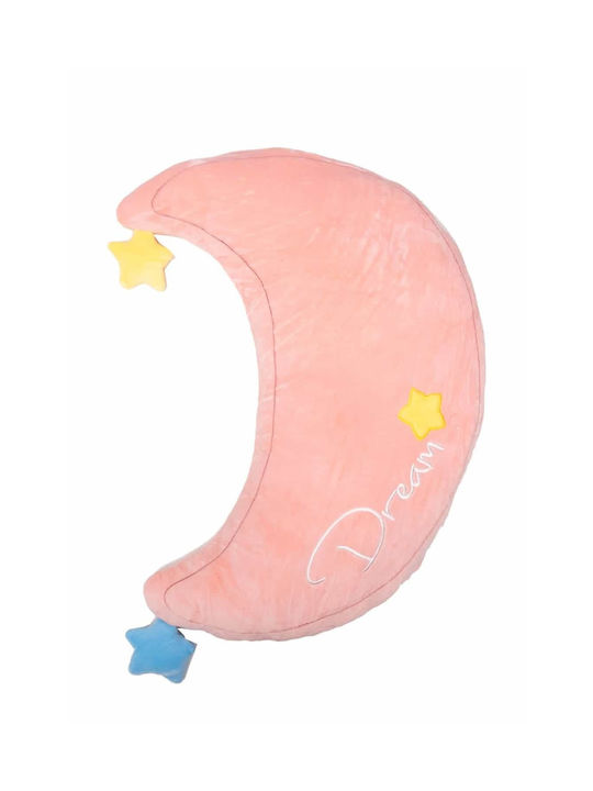 Viopros Crib Pillow Decorative Pink 20x45cm 1pcs