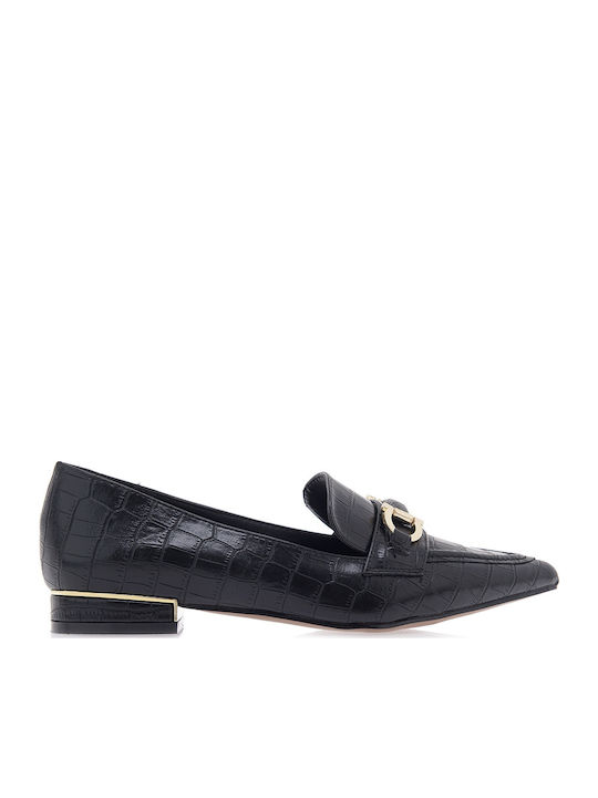 Verona 171 Γυναικεία Loafers σε Μαύρο Χρώμα