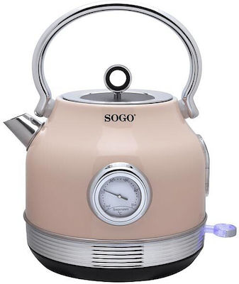 Sogo Kettle 1.8lt 2200W Beige