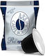 Caffe Borbone Kapseln Espresso Miscela Blu Kompatibel mit Maschine Nespresso 50Mützen
