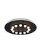 Sun Light Ceiling Mount Light 60cm Black with Integrated LED