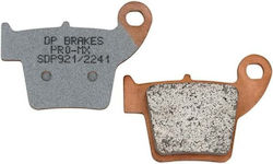 DP-Brakes Motorradbremsbeläge Rückseite Dunlopad