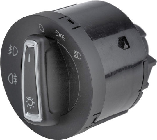 NTY Car Light Switch for Seat Arona / Ateca / Ibiza / Leon / Tarraco / Toledo 10pin Black
