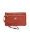 Verde Large Women's Wallet Burgundy