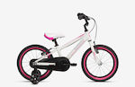 Ballistic Scoop 14" Kinder Fahrrad BMX mit Aluminiumrahmen Weiß