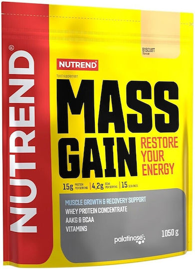 Nutrend Mass Gain Pouch Protein Whey with Flavor Biscuit 1.05kg