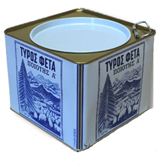 Κ-1699 Feta Cheese Metal Container 8kg