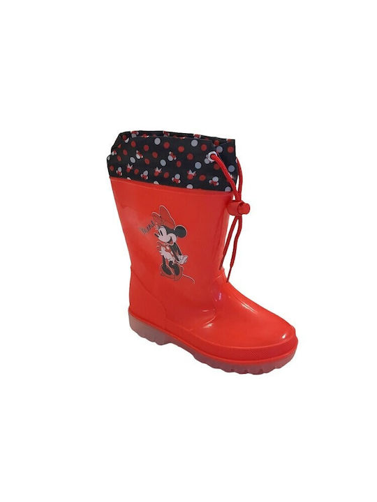 Disney Marvel DC Minnie Rain boot with lights Boots with Lights - D3010356S-0047
