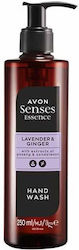 Avon Senses Essence Lavender & Ginger Flüssig für die Hände 195ml