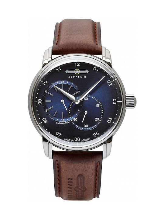 Zeppelin New Captains Line Men's Watch 43mm Chr...