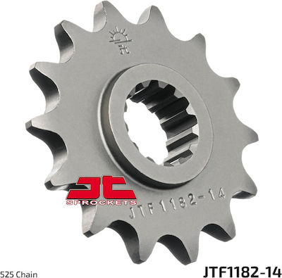 JT Sprockets Pinion față 14 Dinți pentru Triumph Daytona / Viteză PATRU