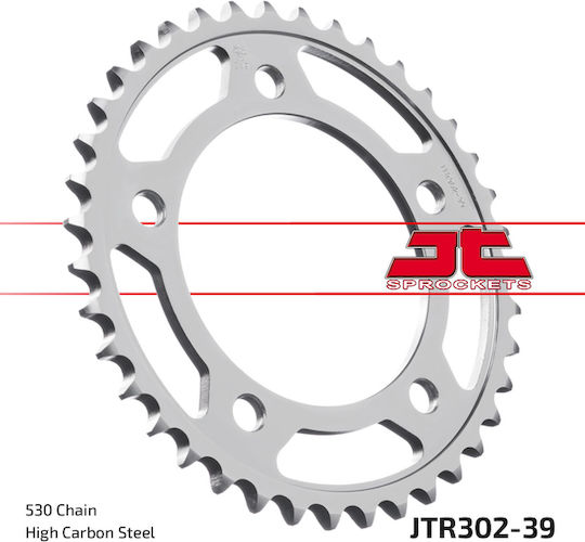 JT Sprockets Hinteres Ritzel 39 Zähne für Honda CB 1300 / CBR 1100