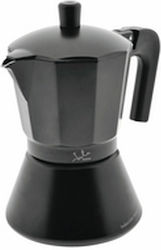 Jata CFI6 Stovetop Espresso Pot for 6Cups Black