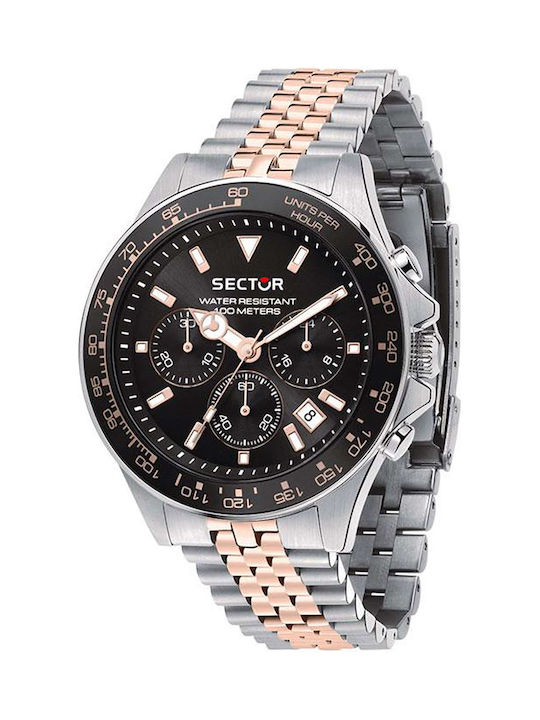 Sector 230 Ceas Bărbătesc 43mm Cronograf Bateri...