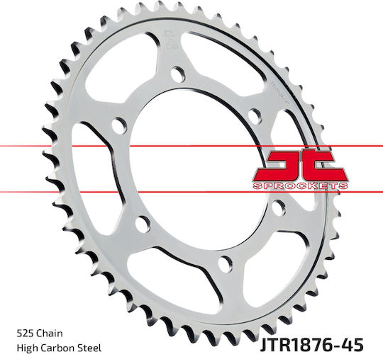 JT Sprockets Rear Sprocket 45 Teeth for Yamaha MT-09 2009