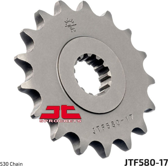 JT Sprockets Vorderes Ritzel 17 Zähne für Yamaha FZ6 Fazer R7 99-02
