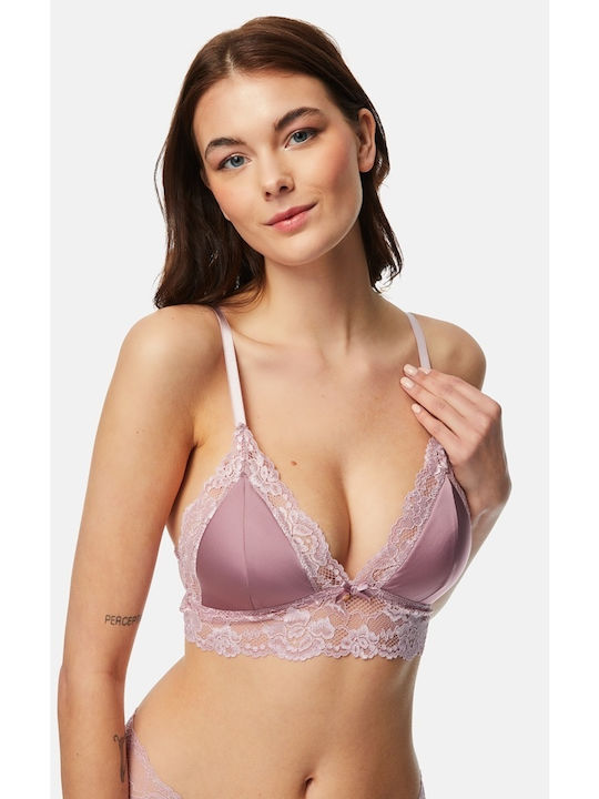 Minerva Lila Damen Bralette-BH