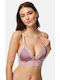 Minerva Lila Damen Bralette-BH