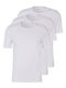 Men's Short Sleeve Undershirts White 3Pack