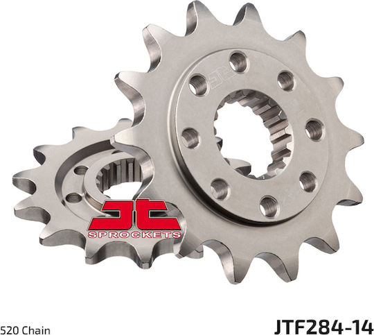 JT Sprockets Front Sprocket 14 Teeth for Honda CRF 450 Motard