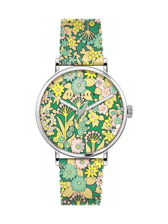 Ted Baker Phylipa Retro Women's Watch with Leat...