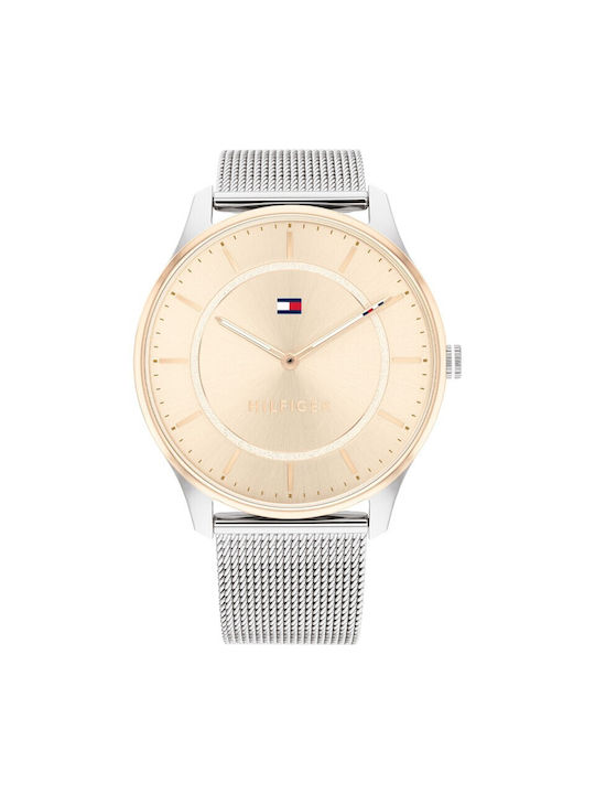 Tommy Hilfiger Jessi Uhr mit Silber Metallarmband